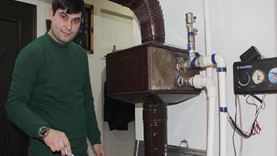 Sobadan kalorifer sistemi üretti.