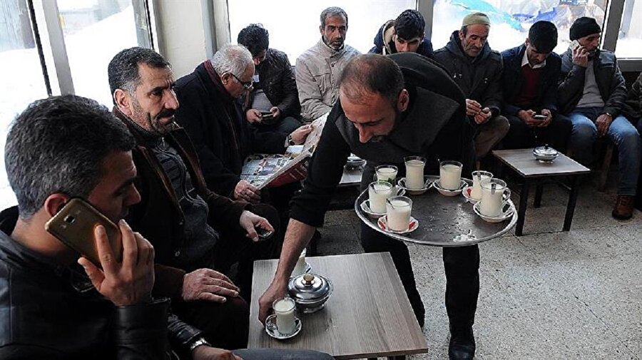 Çay ocağında süt kültürü