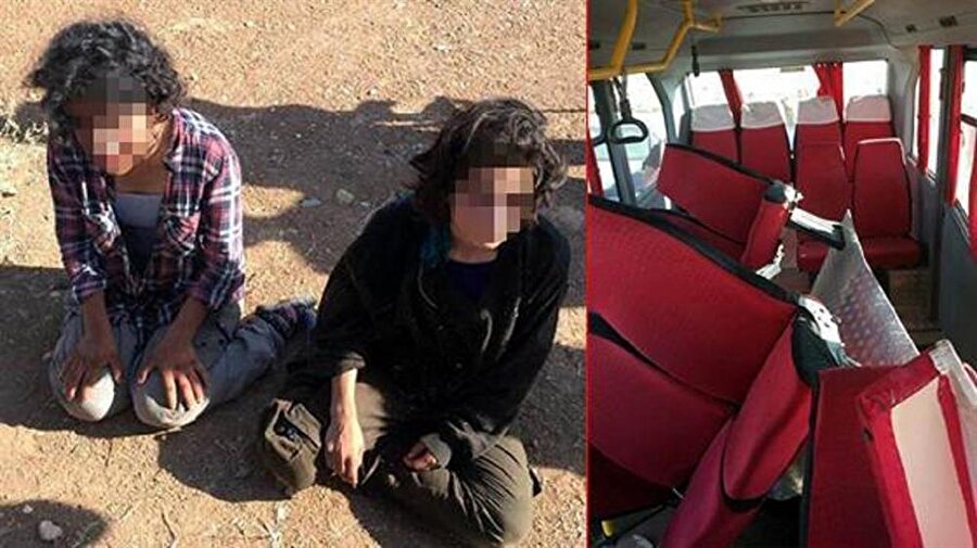 Minibüsteki gizli bölmede yakalanan PKK'lı