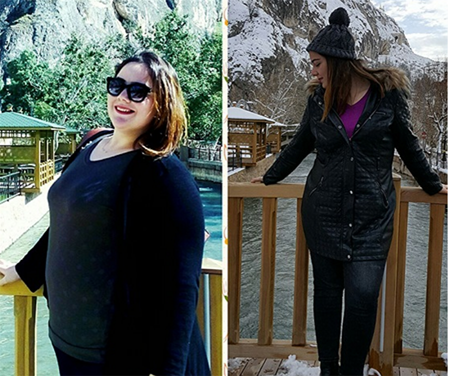1 yılda 120 kilo verdi