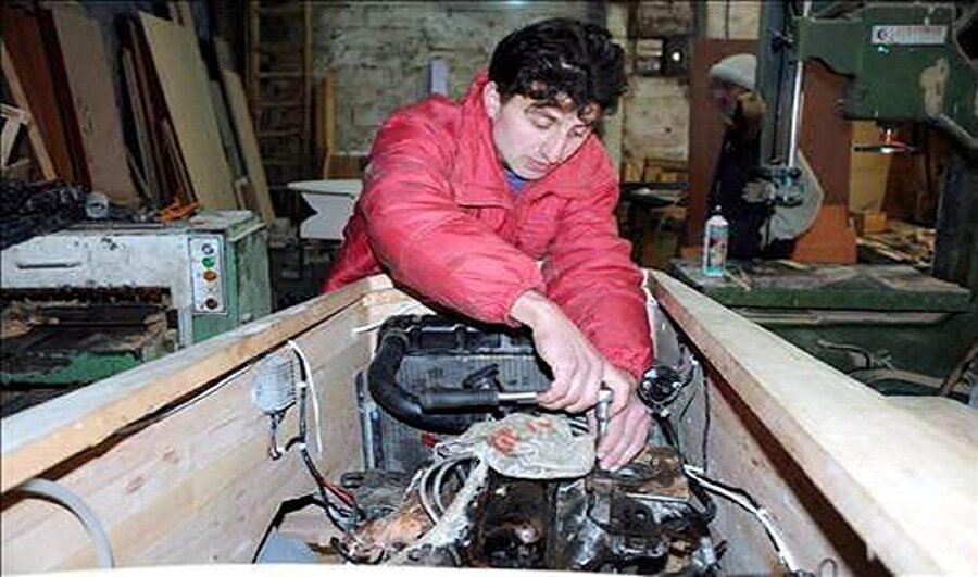 Trabzonlu mucitten sıra dışı otomobil.