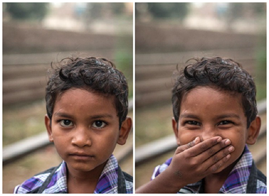Bir gülümsemenin insanı bambaşka biri yapacağının kanıtı 8 fotoğraf