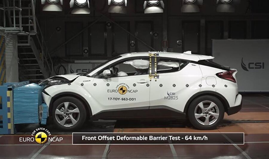 Toyota'nın yeni prensi CH-R ve Citroen'in merakla beklenen yeni Citroen C3'ünün Euro NCAP test sonuçları açıklandı.