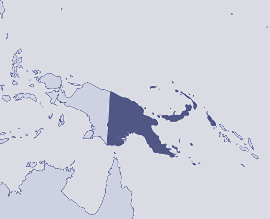 Okyanusya kıtasında bulunur

                                    Papua Yeni Gine Okyanusya kıtasında bulunan bağımsız bir devlettir. Yeni Gine'nin adasının doğusunda bulunan alanda ve Bismarck Adalarının da dahil olduğu birçok küçük ada üzerine kuruludur. Papua Yeni Gine'nin batısında Endonezya bulunurken, güneyinde ise Avustralya bulunur.

                                