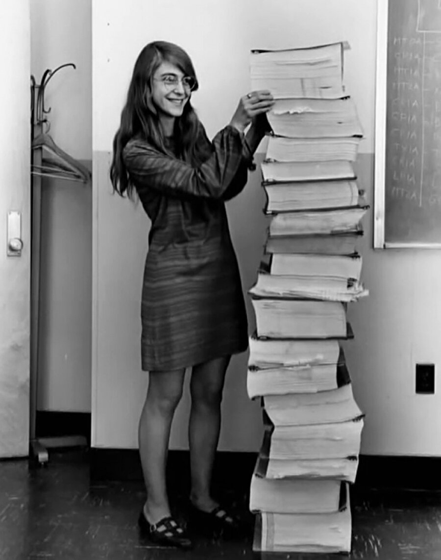 1969 / Margaret Hamilton-NASA'nın yazılım mühendisi

