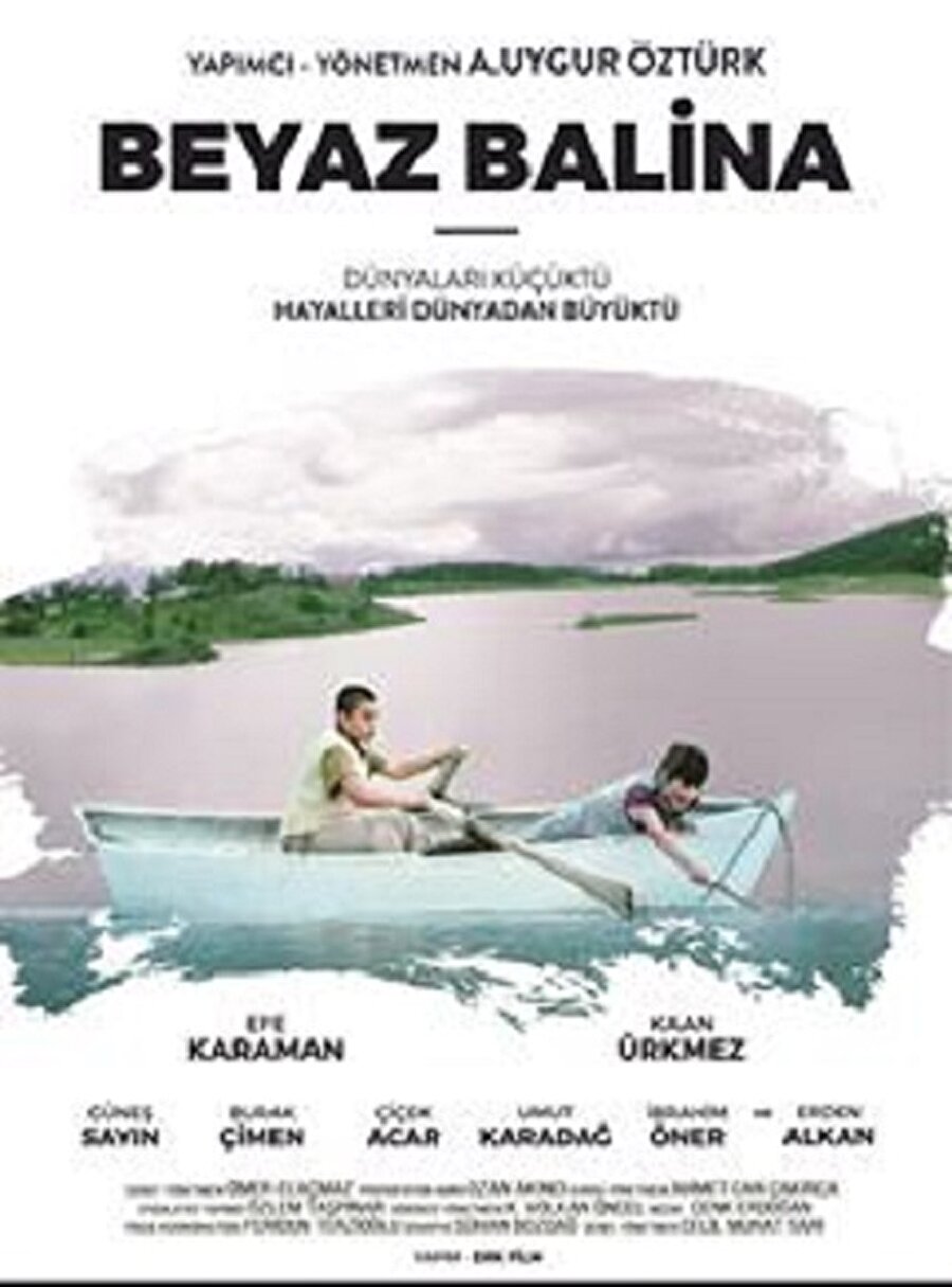 Beyaz Balina / A. Uygur Öztürk
Konusu: Dram türündeki film, farklı hayatları Anadolu'nun ücra bir köyünde kesişen Ali ile Vahap adlı iki çocuğun düşmanlıkla başlayıp dostluğa uzanan ilişkilerini odağına alıyor.