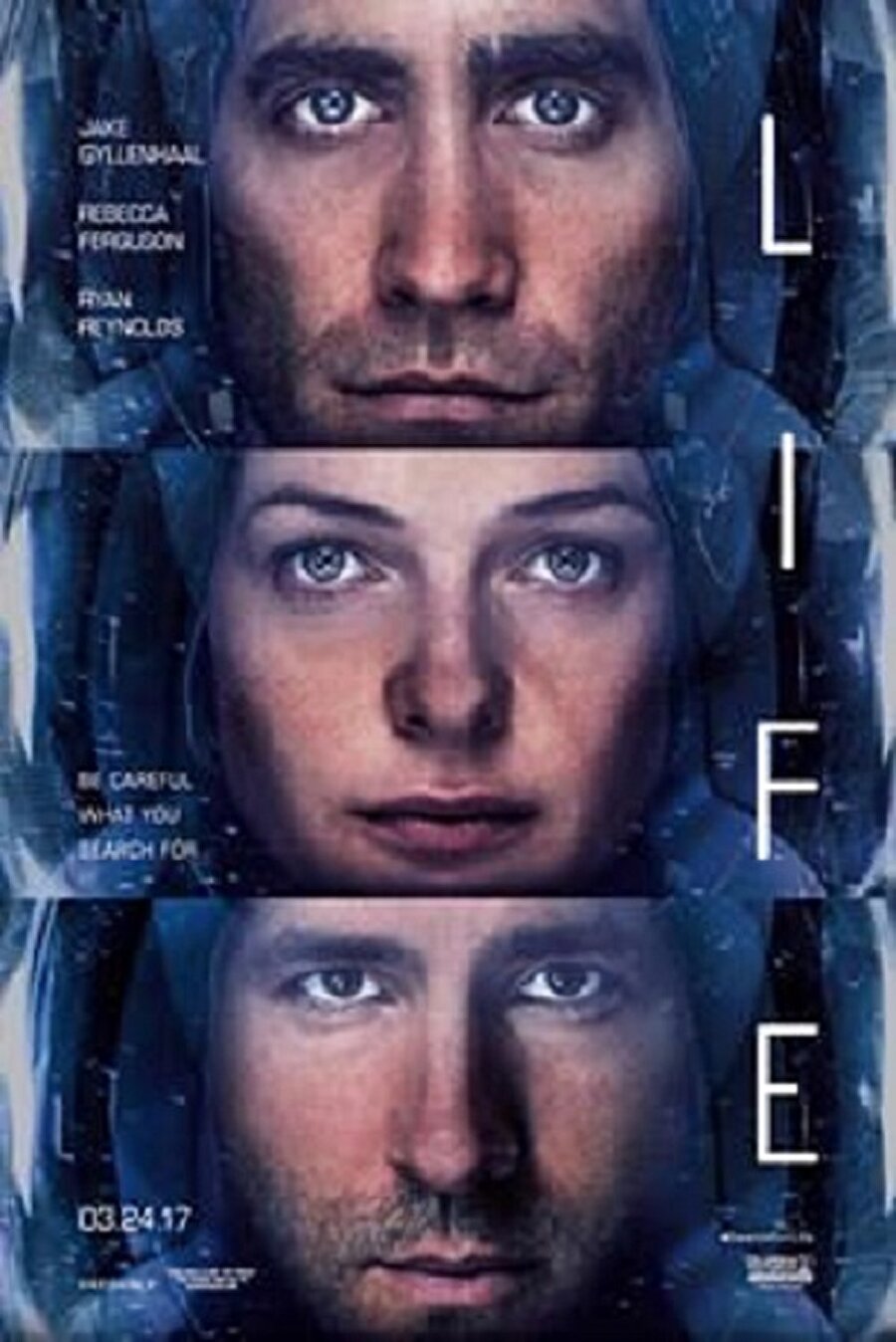 Hayat / Daniel Espinosa
Konusu: Bilim-kurgu ve gerilim türündeki film, Mars'taki uluslararası tam donanımlı bir uzay istasyonunda görev yapan altı kişinin, tek hücreli bir varlığı keşfetmesiyle gelişen olayları konu ediniyor.
