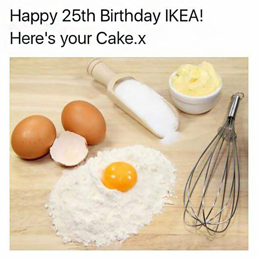 IKEA'dan doğum günü pastası

                                    
                                