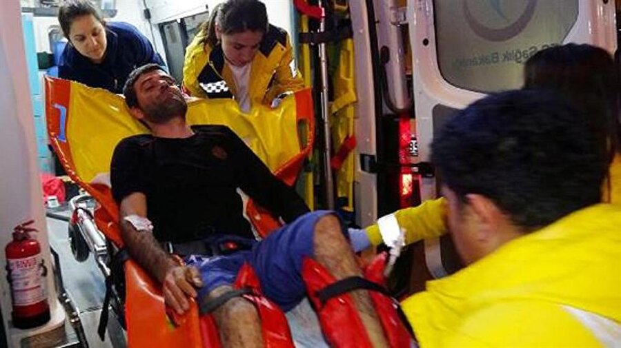 Firar eden adamı moraran bacakları yakalattı.