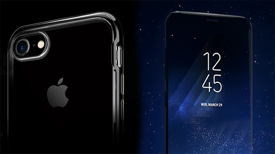iPhone 7 ve Galaxy S8