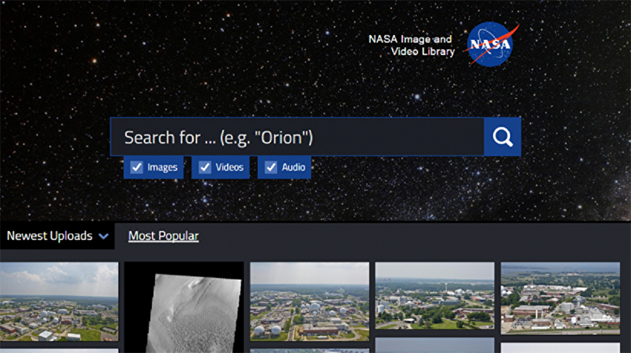 NASA kendi arama motorunu duyurdu: Mükemmel görsel ve videolar artık erişilebilir