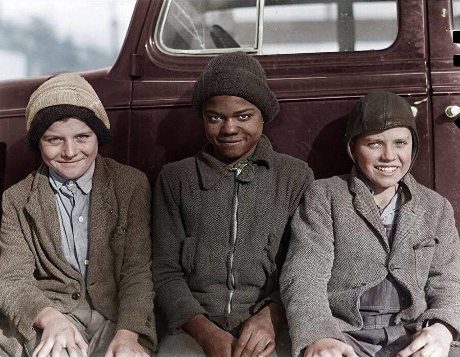 
                                    West Virginia'daki madencilerin çocukları
                                