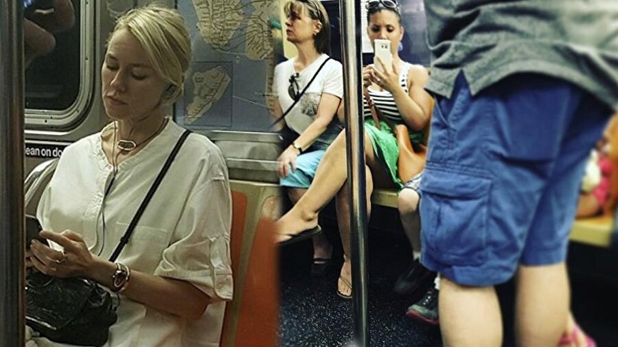 Metroda gizlice fotoğrafını çeken hayranına unutulmaz ders