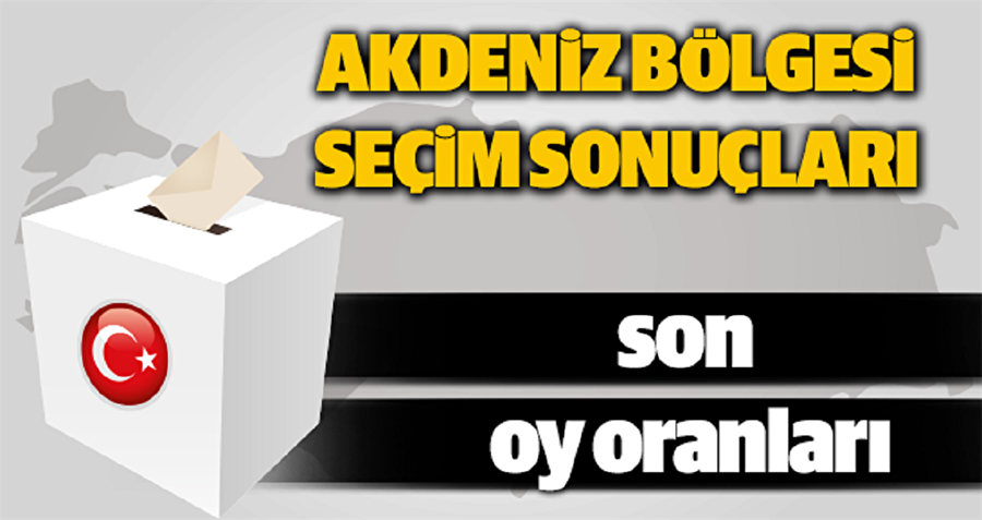 Akdeniz Bölgesi genelinde 'evet' mi 'hayır' mı önde?