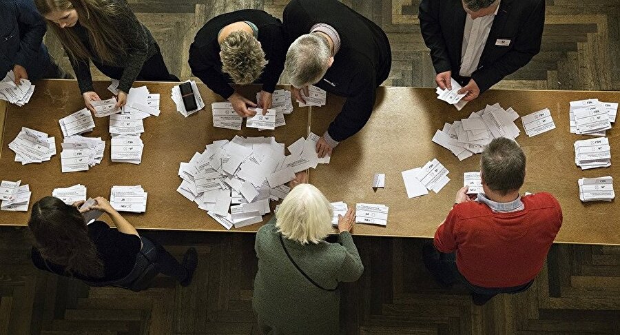 Danimarka -2015: Fark: 2,8

                                    
                                    Danimarka'da 3 Aralık 2015’te, AB'nin adalet ve içişleri kurallarının benimsenmesi halk oyuna sunuldu. Katılımın yüzde 71,9 olduğu oylamada seçmenlerin yüzde 46,9’u "Evet" derken, yüzde 53,1’i "Hayır" oyu kullandı.
                                
                                
