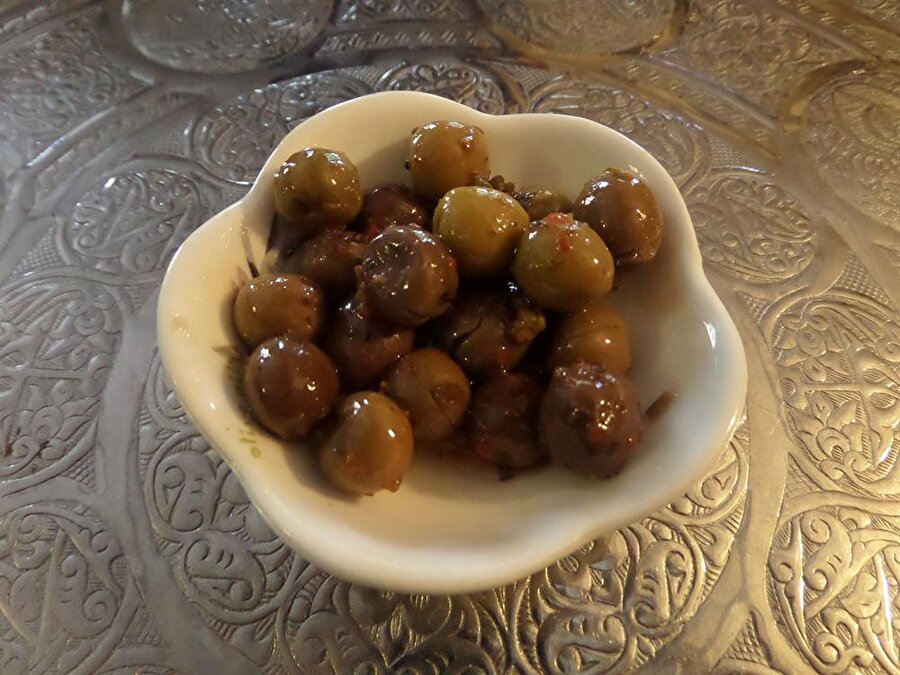 Zeytin reçeli.