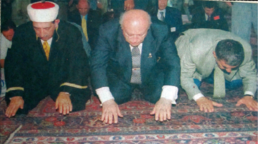 9. Cumhurbaşkanı Süleyman Demirel’in Mescid-i Aksa ziyareti 