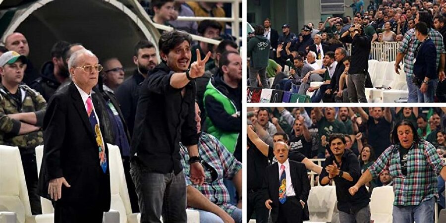Panathinaikos elendi, Başkan Giannakopoulos delirdi.