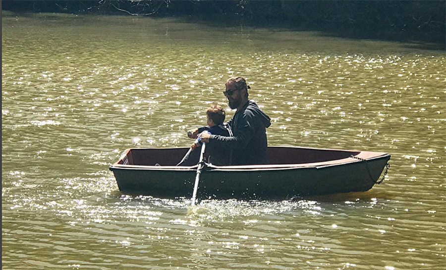 ​Engin Altan Düzyatan ve oğlundan doğa temalı fotoğraf