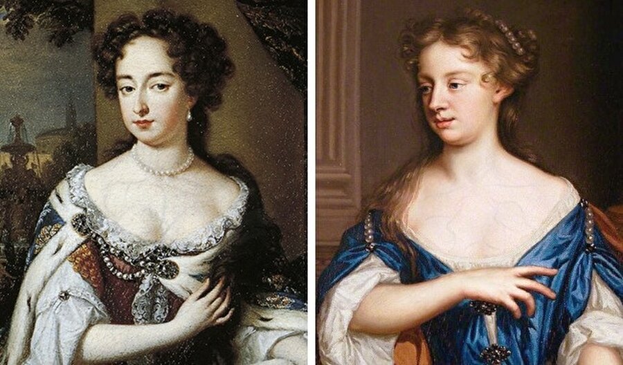'Annelik' semboli
17. yüzyılda kadınlar, doğum yaptıklarını ilginç bir şekilde belli ediyordu. Doğum yapan kadınlar göğüslerini ve omuzlarını mavi kalemle çizip, damar görüntüsü veriyorlardı.