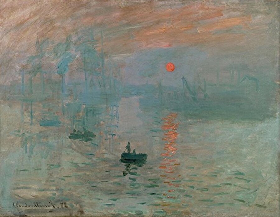 Fransa, Claude Monet - İzlenim: Gün Doğumu 
