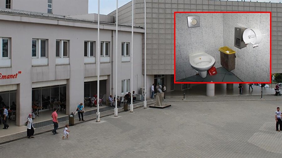 klozete düşen telefon