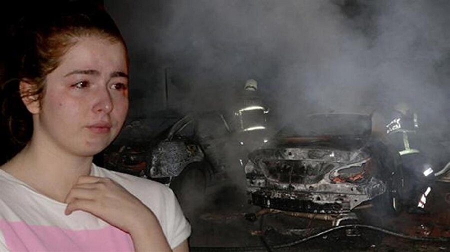 ​Annesine sinirlendi, komşularının araçlarını yaktı