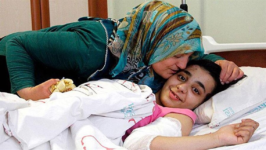 Herkesin öldü dediği Aleyna yaşam mücadelesini kazandı