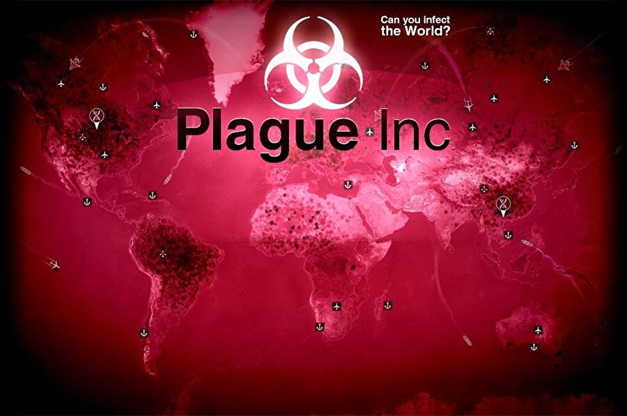 Plague Inc.
Keyifle oynanan ve bağımlılık yaratan bir oyun. Oyunda bulaşıcı ve öldürücü olan hastalık türlerini salgın haline getirip, tüm limanları ve hava alanlarını kullanarak dünyaya yaymaya çalışıyorsunuz. Ayrıca bu da yetmezmiş gibi hastalık bulaşan tüm insanların ölümünü hızlandırmaya çalışıyorsunuz. Tüm bunları yaparken yaydığımız virüs için geliştirilen tedavi yöntemlerine karşı virüsü güçlendirmeyi de ihmal etmemek gerekiyor.