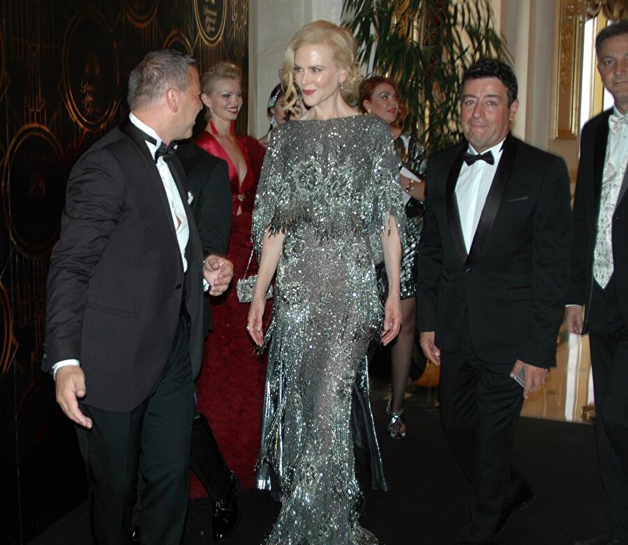 Nicole Kidman'ın Bodrum'da.