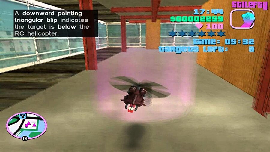 GTA Vice City'deki helikopter görevi oyunun en zor görevlerinden biri. Bu görevi birkaç seferde geçebilen çok az kişi vardı.

                                    
                                