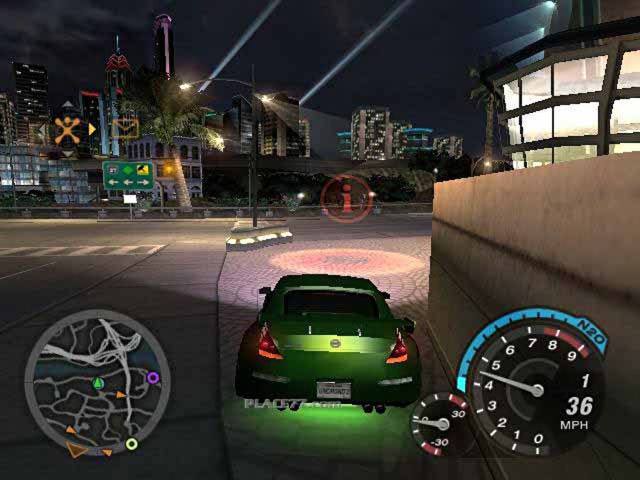 Need For Speed Underground 2'deki bu Nissan 350Z ile yapılan başlangıç da unutulmayanlardan. Şehrin içinde son sürat yapılan bir gezi eski model alana kadar oldukça eğlenceli sürüyordu. 

                                    
                                