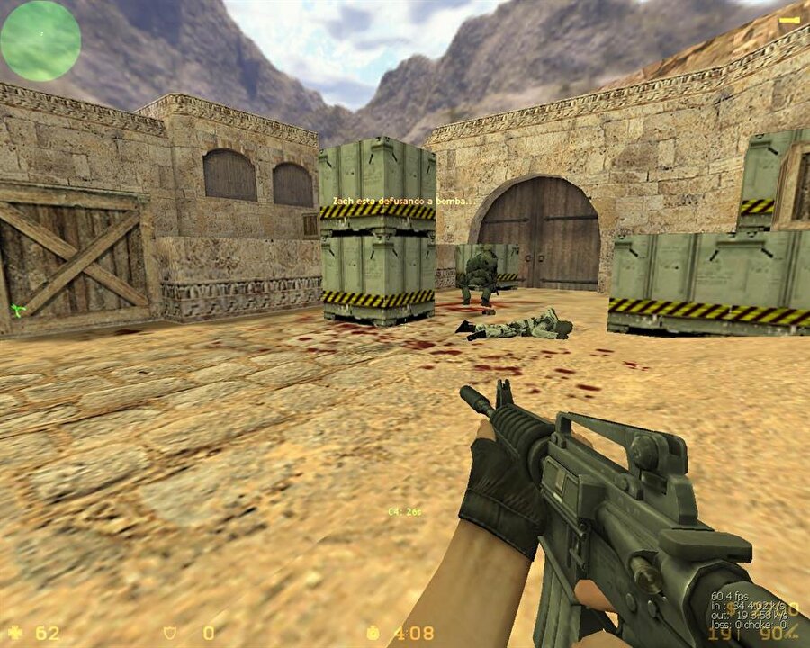 Counter Strike'da bulunan bomba kurma bölgeleri (A ve B) de imha etme aşamasında oyuncuları çok gerdiği için yine hafızalara kazanan anlar arasında yer alıyor. 

                                    
                                