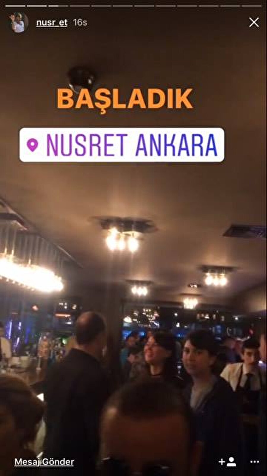 Sosyal medya hesabından duyurdu
Ankara şubesinde hizmete başladı.