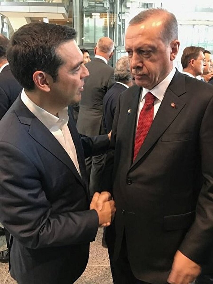 
                                    
                                    Cumhurbaşkanı Erdoğan ve Yunanistan Başbakanı Aleksis Çipras
                                
                                