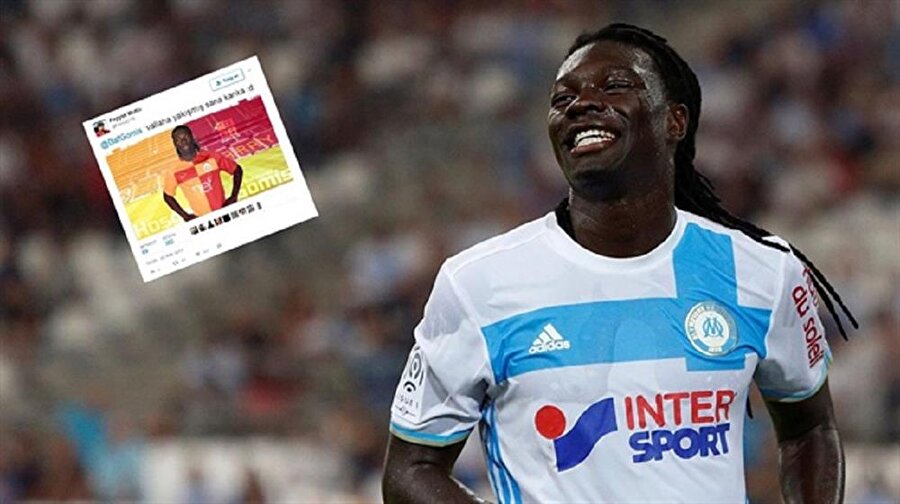 Gomis'ten Galatasaray taraftarına yanıt