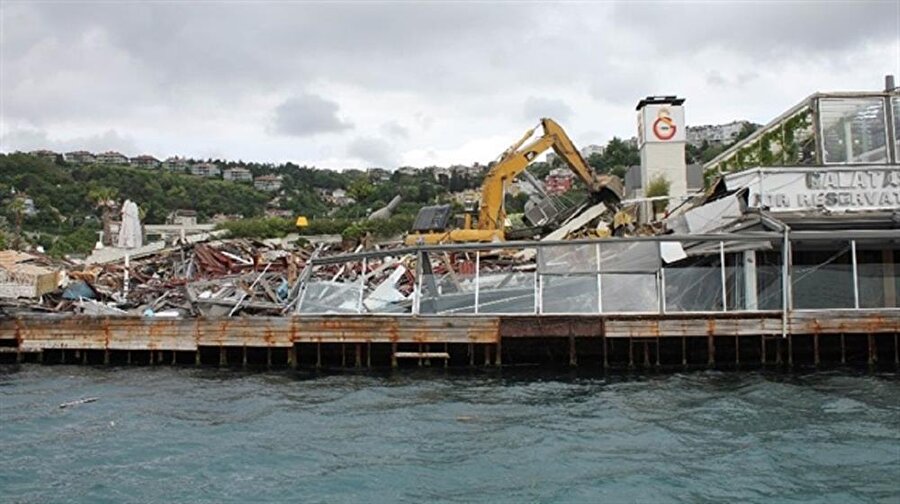Galatasaray'dan Galatasaray Adası'nın yıkımı ile ilgili şoke eden açıklama​