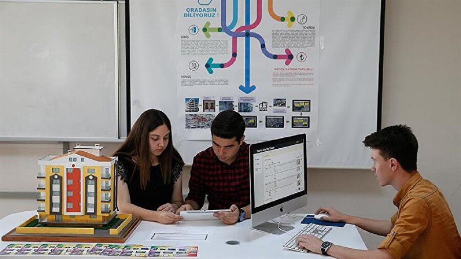 Liselilerden enkaz altındakileri kurtaracak süper proje