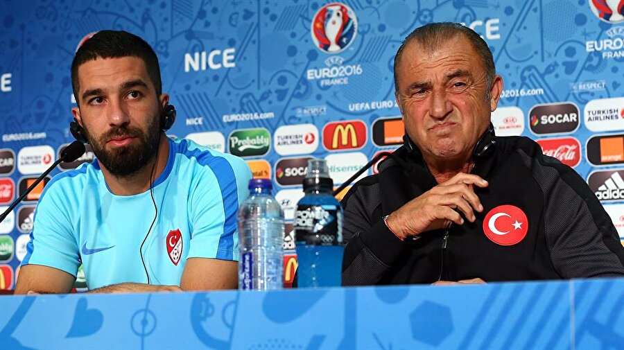 Fatih Terim Arda Turan Rüştü Reçber
