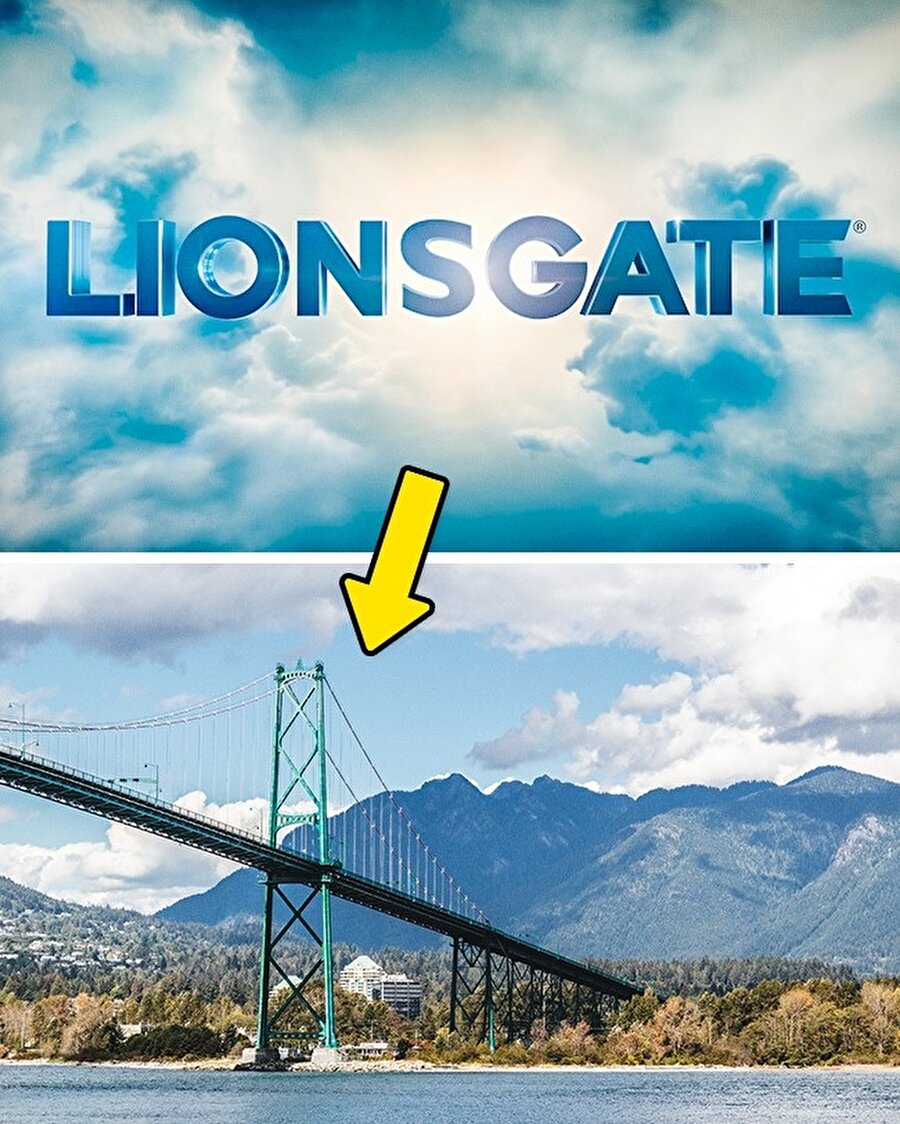 Lionsgate
Şirketin kurucusu Robert Altman'ın doğduğu Vancouver'daki köprü logoda yer alıyor.(Kaynak: brightside.me)