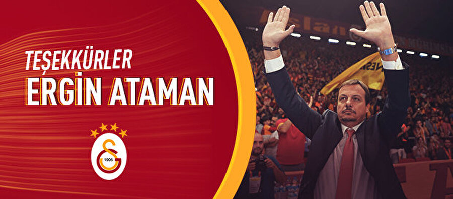 Kulüpten yapılan açıklamanın tamamı şu şekilde

                                    
                                    “2012 yılından bu yana Galatasaray Odeabank Erkek Basketbol
Takımı Başantrenörlüğü görevini yürüten Ergin Ataman ile yollarımızı
ayırdığımızı kamuoyunun bilgisine sunarız. Ergin Ataman, görev yaptığı dönemde,
Yenilmez Armada’yı 23 yıl aradan sonra Basketbol Süper Ligi'nde şampiyonluğa
taşıdı. 2015-16 sezonunda Galatasaray Odeabank ile Eurocup şampiyonluğu
yaşayarak kariyerine bir Avrupa Kupası daha ekledi ve Avrupa'da üçüncü kez kupa
kazanma başarısı gösteren ilk ve tek Türk antrenör oldu. Ergin Ataman kariyeri
boyunca bir Eurocup Kupası, Saporta Kupası, bir Eurochallenge Kupası, iki lig
şampiyonluğu, dört Türkiye Kupası, beş Cumhurbaşkanlığı Kupası elde etti ve
kazanma karakterini sahaya yansıtmasıyla ön plana çıktı. Aynı zamanda
Galatasaray Spor Kulübü üyesi olan Sayın Ataman’a hizmetlerinden dolayı
teşekkür ediyor, yeni kariyerinde başarılar diliyoruz.”
                                
                                