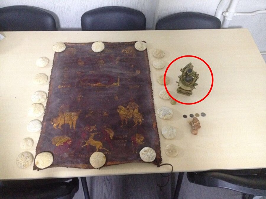 tarihi pusula bulundu