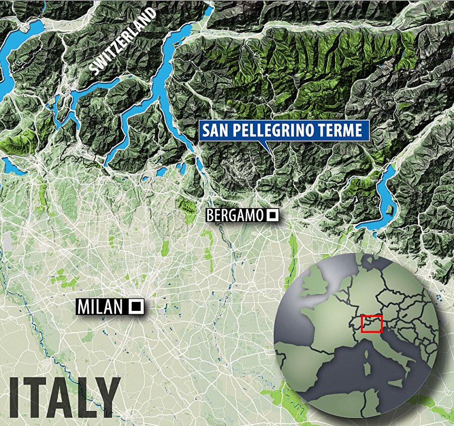 San Pellegrino Terme, İtalya'nın Bergamo şehrinde yer alan bir kasaba.