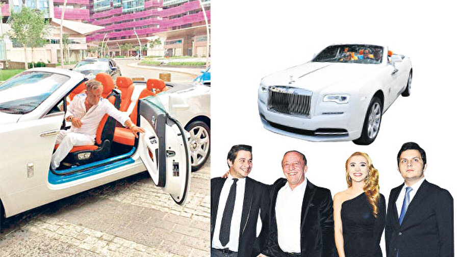 "En baba hediye"
Otomobil koleksiyonuyla bilinen Ali Ağaoğlu’na oğlu Alican, kızı Sena ve damadı Koray Kırcal, Rolls Royce’un en son modeli Dawn serisini hediye etti. 