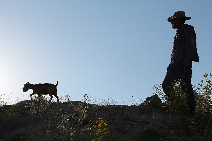 Köy hayatını, şehir yaşamına tercih etti