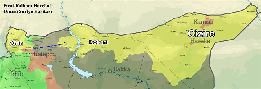 2011 yılında Suriye’de savaşın ilk patlak vermesinin ardından ilçeyi işgal eden YPG, ABD’nin ülkede koalisyon ile birlikte yürüttüğü operasyonlar sonrası Kobani ile birleşme hayalleri kurdu. Fakat örgütün terör koridoru projesi Fırat Kalkanı Harekatı ile suya düştü.

                                    
                                