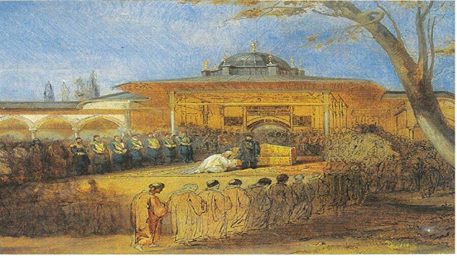 Sultan Abdülaziz’in biat merasimi