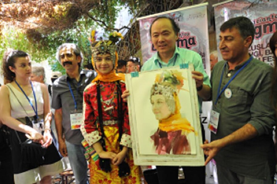 6. Altın Fırça Suluboya Yarışması ve Festivali başladı