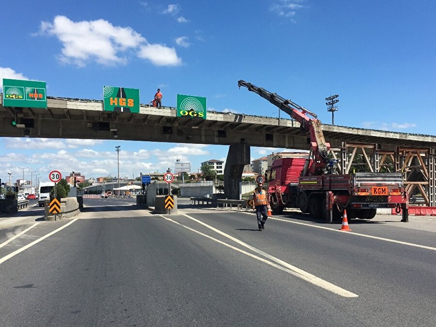 ​İstanbullular dikkat: 4 şerit kapalı!