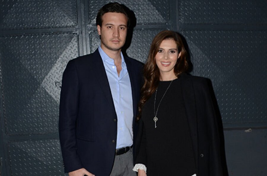 Hatice ve Burak Sağyaşar çiftinden oğullarıyla ilk fotoğraf